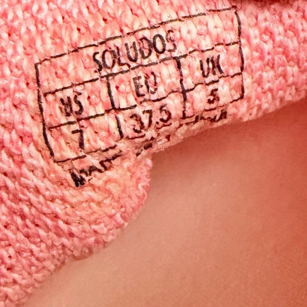 Soludos Ashore Mesh Sneakers Pink Coral Lace Up Low Top Shoes Womens 7